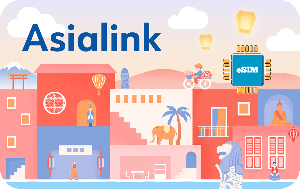 100 GB - 180 Days - Asia - Allsim shop