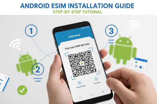 Complete Guide: How to Install eSIM on Android Phones by Scanning QR Code