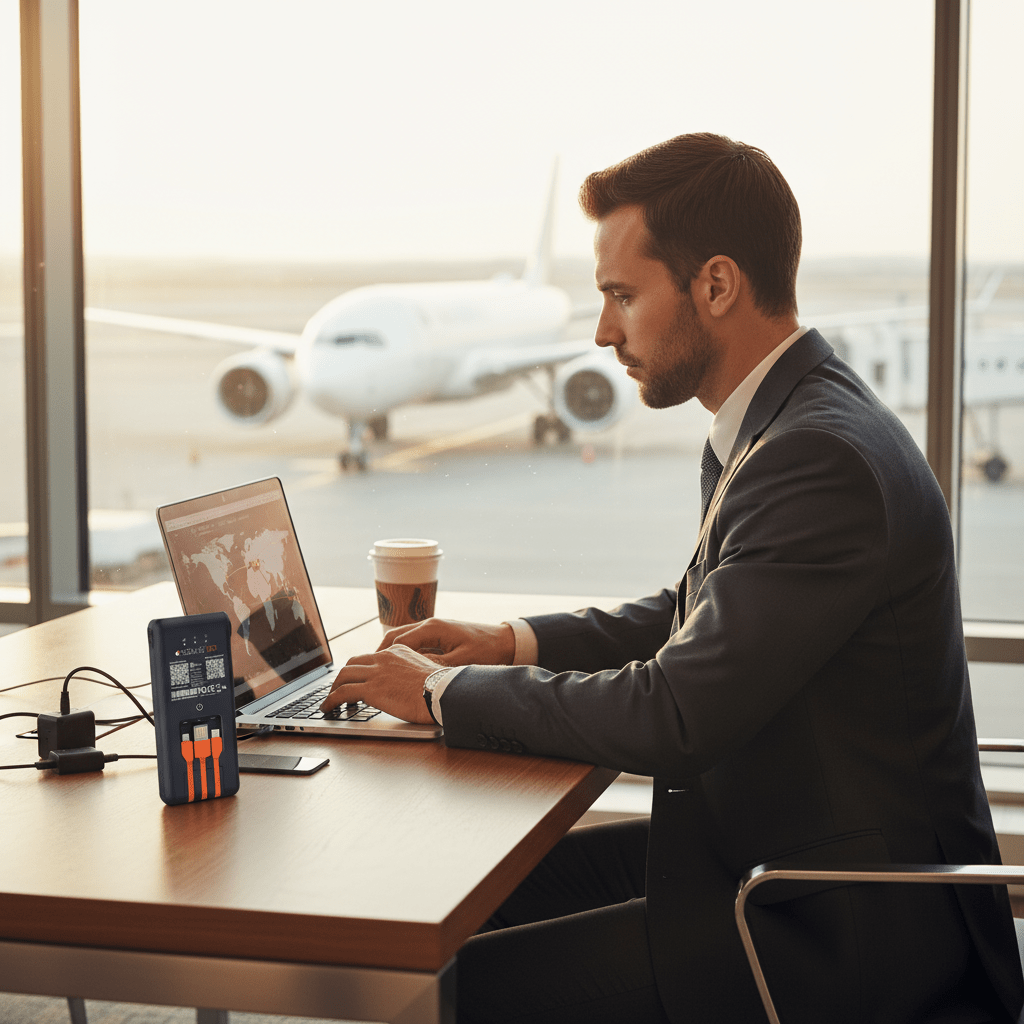 Business Traveler's Essential: How to Stay Efficiently Connected Worldwide - Allsim shop