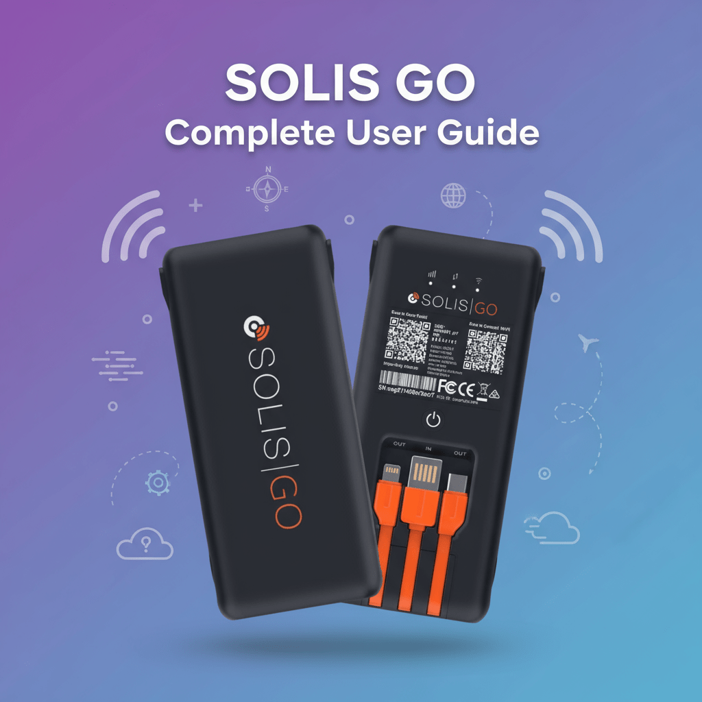 Complete SOLIS GO Portable WiFi Hotspot User Guide | Setup & Charging ...