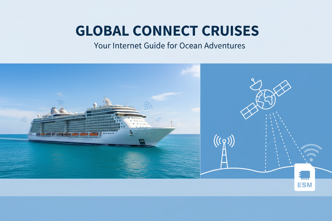 Cruise Travel Internet Guide: Why Your eSIM Has No Signal on the High Seas? (Satellite Networks vs. Land-Based Signals)