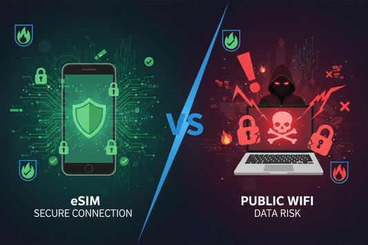 Is Using eSIM Safe for Travel? eSIM Security Advantages vs Public WiFi