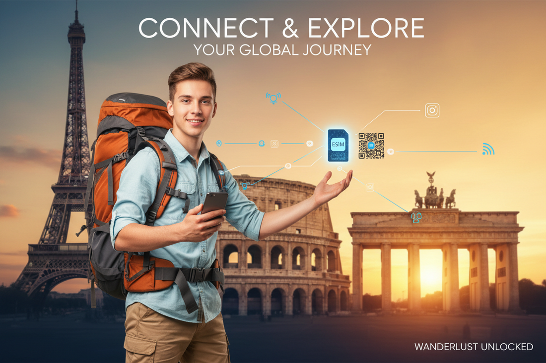 Student & Backpacker Guide: How to Handle All Your Data Needs Across Europe with Just 1 eSIM
