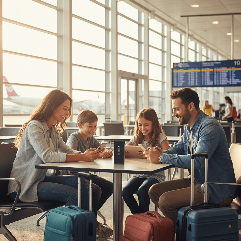 Family Travel WiFi Guide: One Device for the Whole Family - Allsim shop