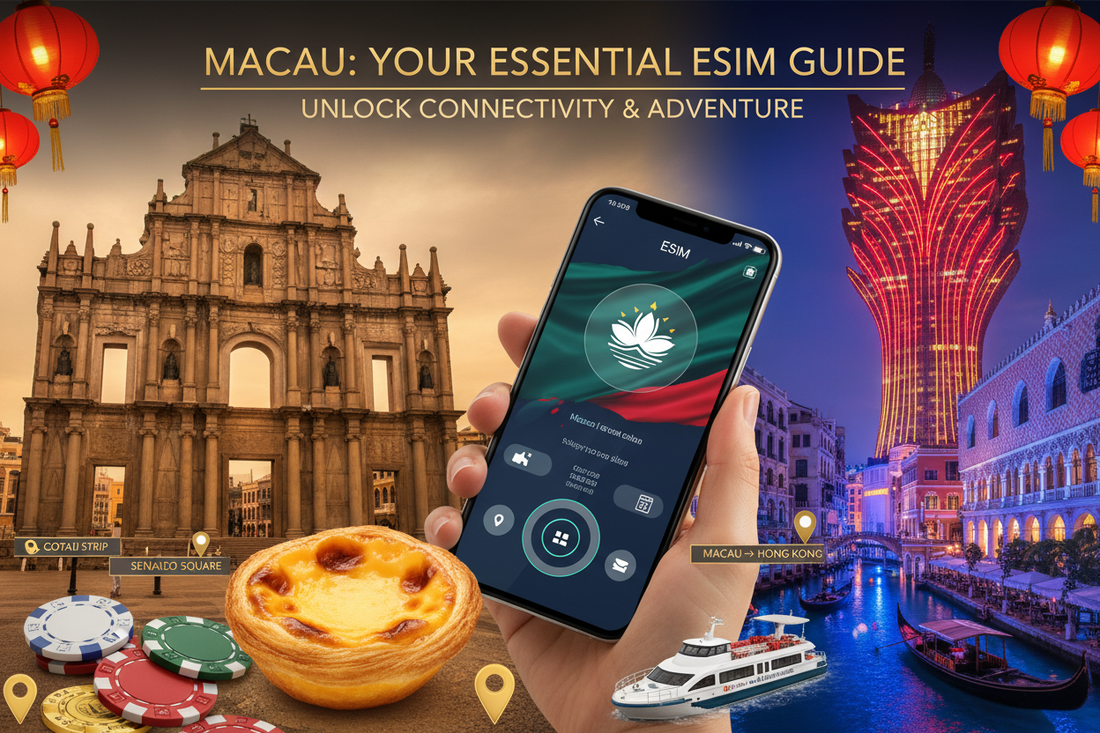 Macau eSIM Guide for Tourists: Stay Connected in 2026
