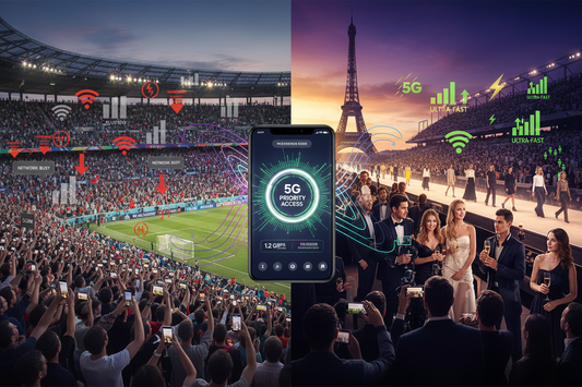 Paris 2026 Events: Get 5G Priority Access in Crowded Stadiums | Network Guide