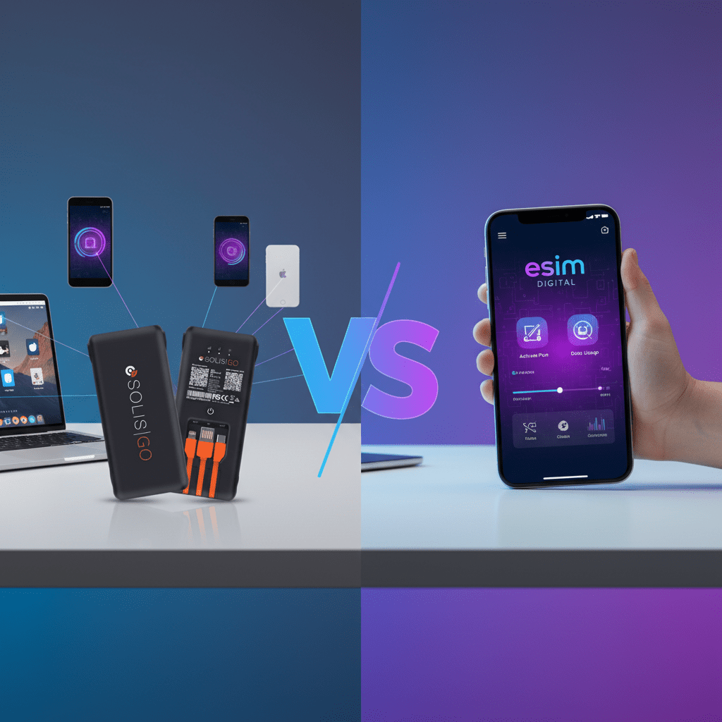 Pocket WiFi vs eSIM: Complete Comparison Guide - Allsim shop