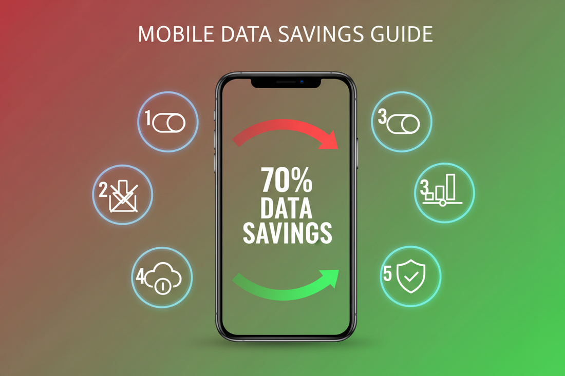 Phone Data Running Out Too Fast? 5 Settings to Save Your International Roaming Data