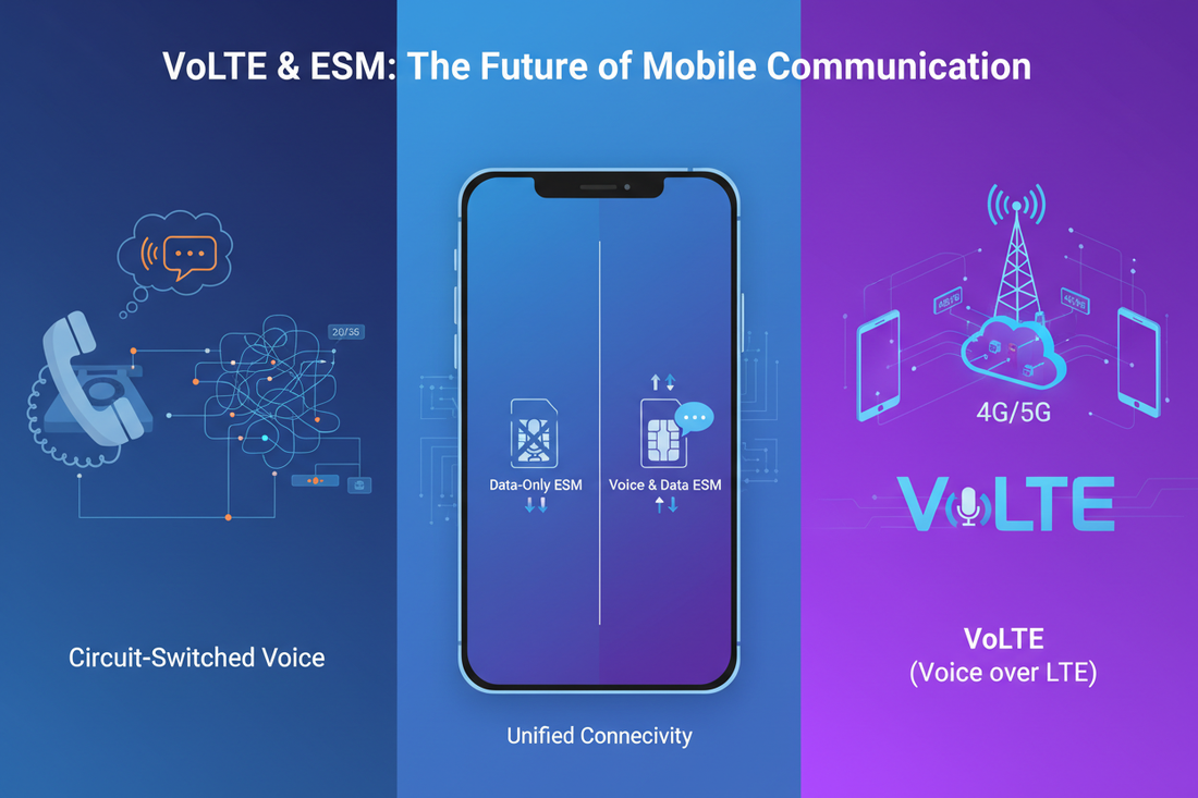 VoLTE in eSIM Roaming: Why Some Data Plans Can't Make Calls (Technical Explained)