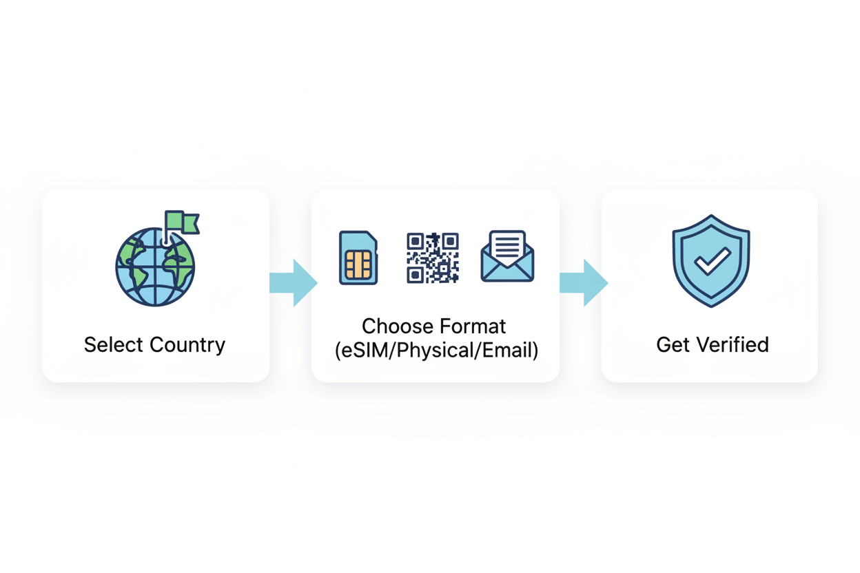 Genuine USA/UK Physical SIM for SMS Verification (Non - VoIP) - Allsim shop