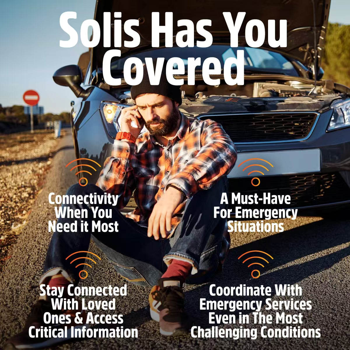 SOLIS GO Portable WiFi Hotspot & Power Bank with Lifetime Global Data - Allsim shop