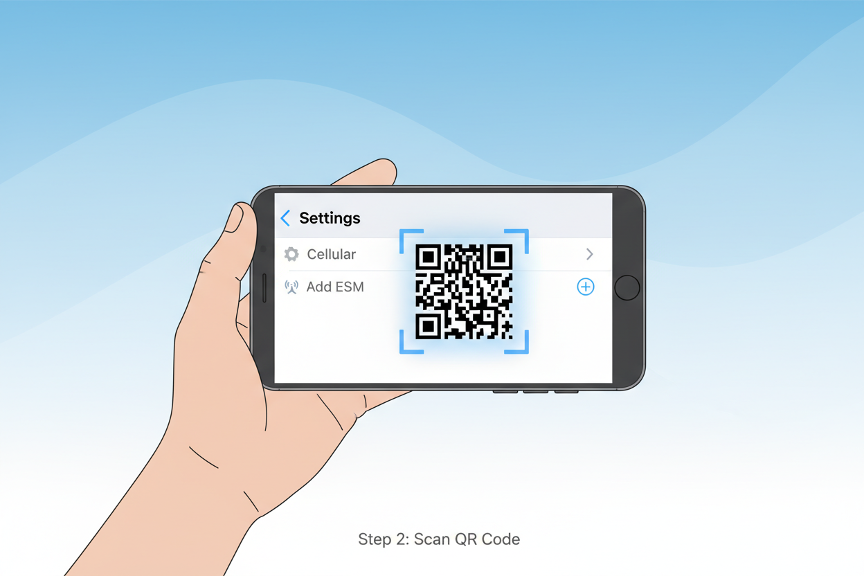 Step 2 - Scan QR Code
